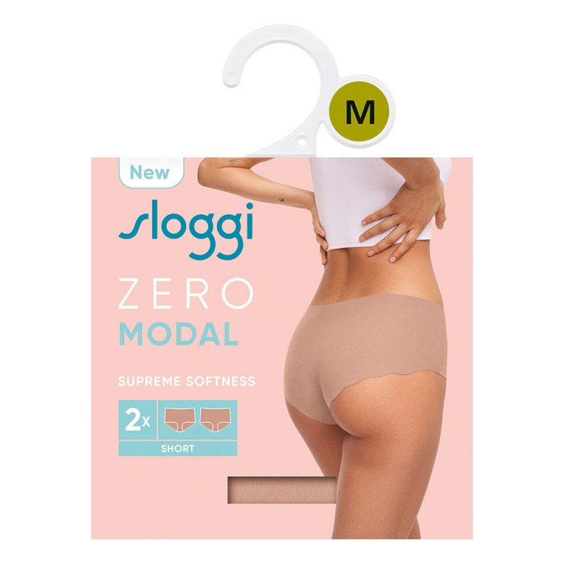 Sloggi ZERO Modal 2.0 H Short 2Τμχ - Χωρίς Ραφές