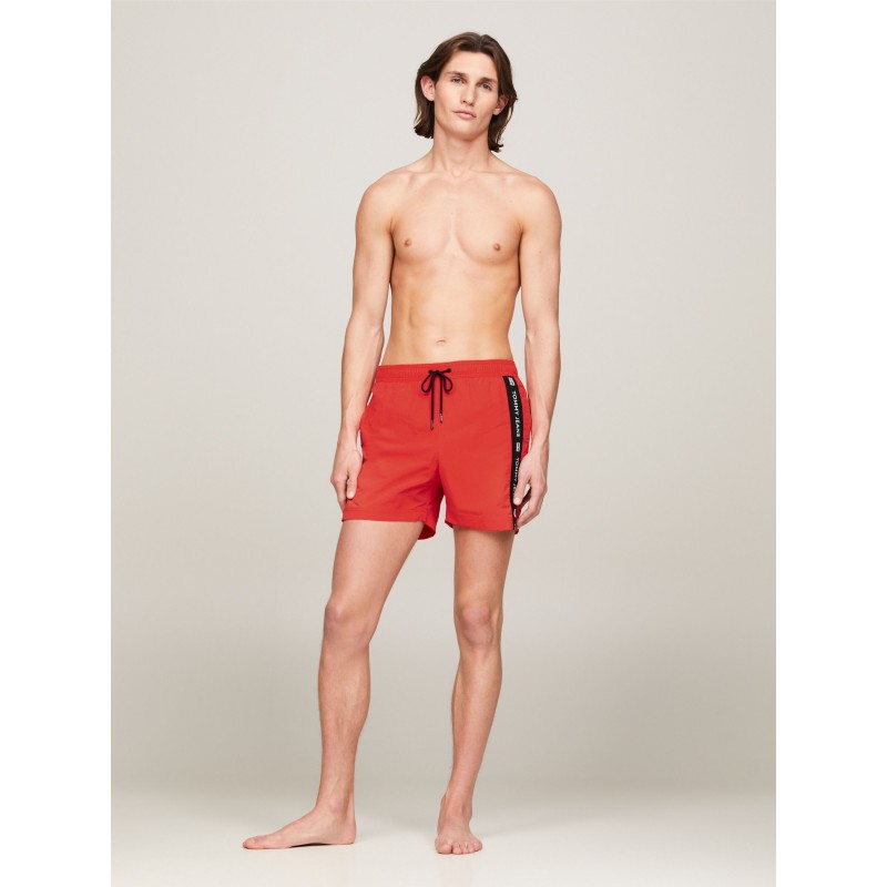 Tommy Hilfiger - Ανδρικό Μαγιό Logo Side Tape Mid Lenght Swim Trunk